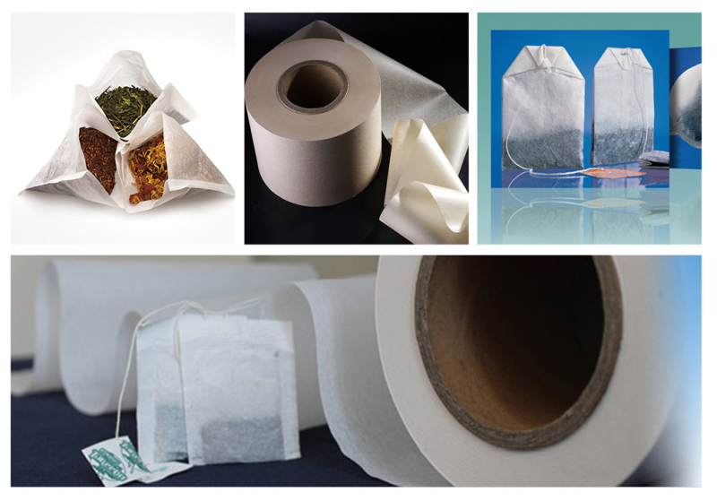 Tea filter paper packaging film